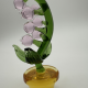 Large Flower Pot Coloured Glaze Decoration