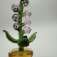 Large Flower Pot Coloured Glaze Decoration