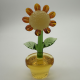 Large Flower Pot Coloured Glaze Decoration