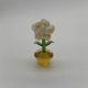 Large Flower Pot Coloured Glaze Decoration