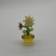 Large Flower Pot Coloured Glaze Decoration