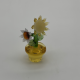 Large Flower Pot Coloured Glaze Decoration