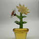 Large Flower Pot Coloured Glaze Decoration