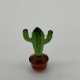 Brown Cactus Coloured Glaze Decoration Brown Cactus Coloured Glaze Decoration