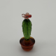 Brown Cactus Coloured Glaze Decoration Brown Cactus Coloured Glaze Decoration