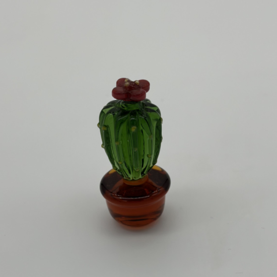 Brown Cactus Coloured Glaze Decoration Brown Cactus Coloured Glaze Decoration