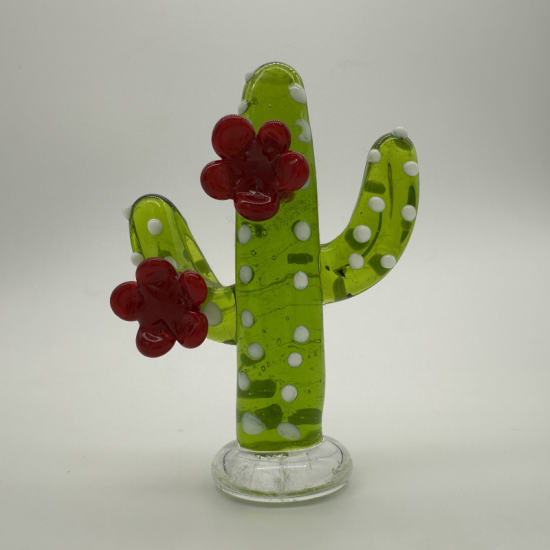 Big Red And Yellow Cactus