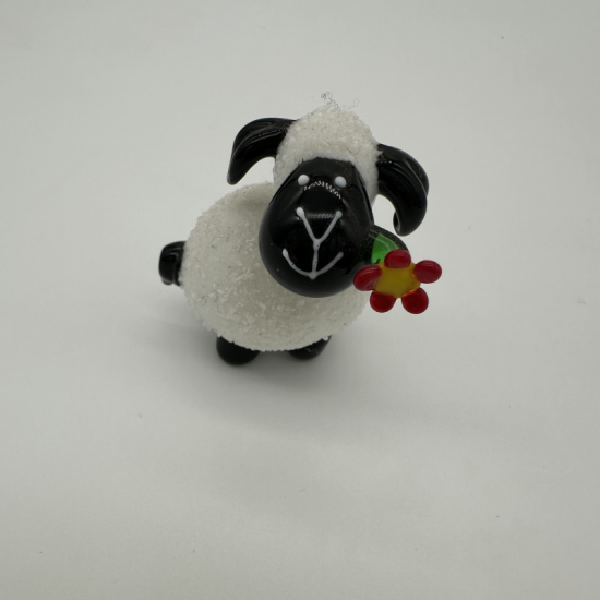 Lamb With Flower In Mouth
